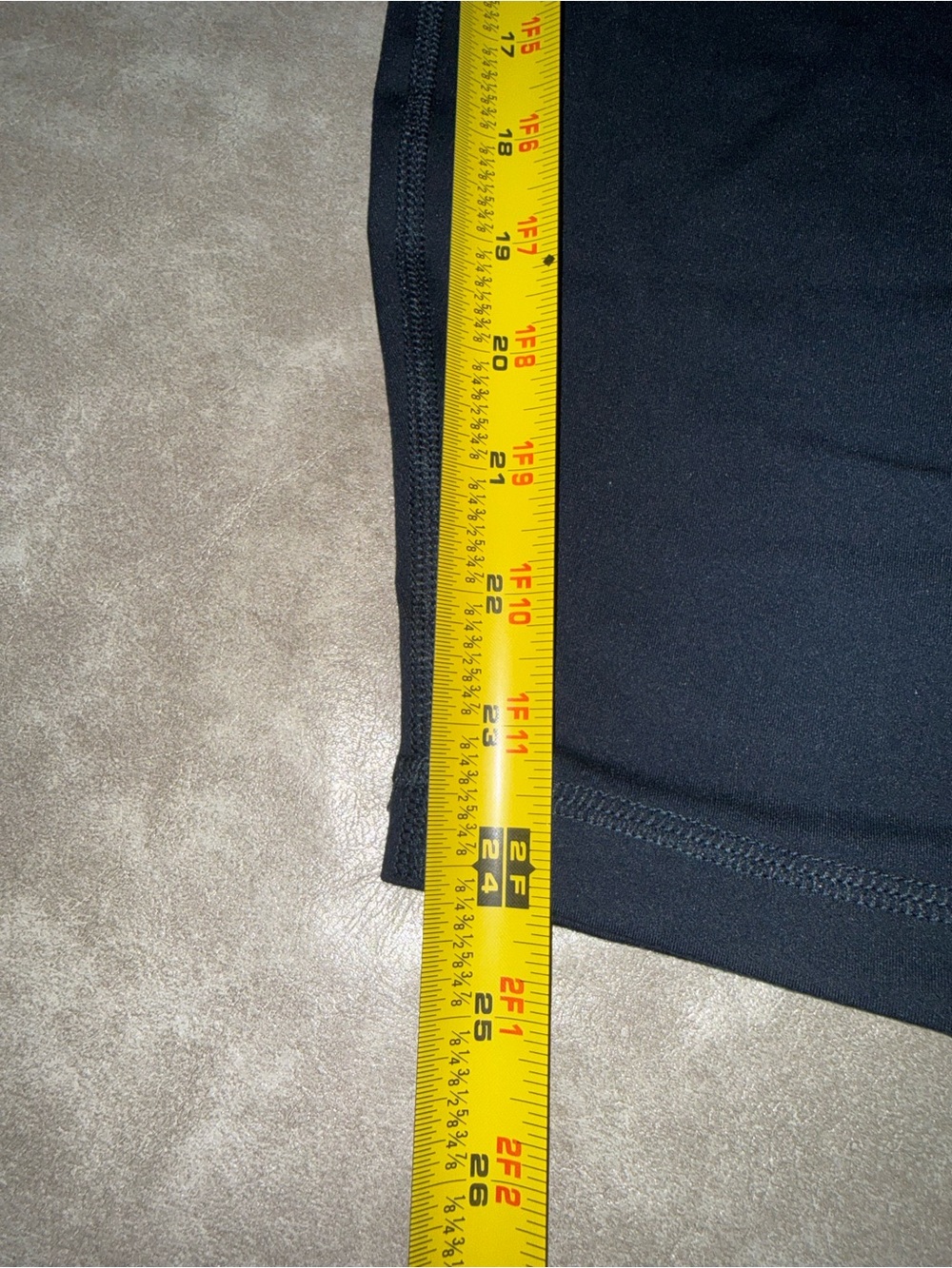 90 Degree by Reflex Interlock Chic Ankle Leggings L Navy White NWT $78 - Picture 7 of 7